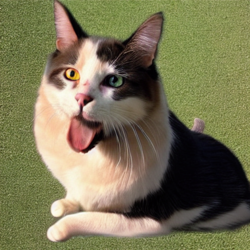 A cat dog hybrid
