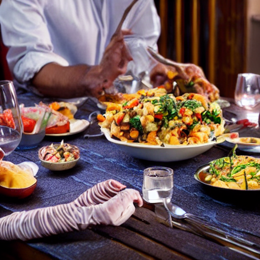 A great Saturday night dinner.