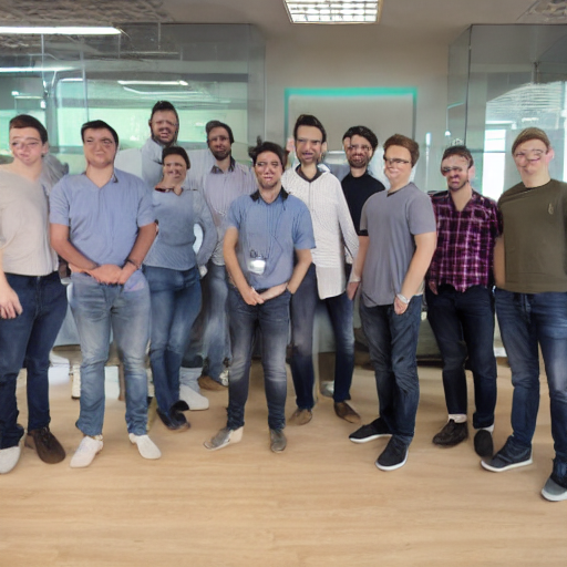 Software development team.
