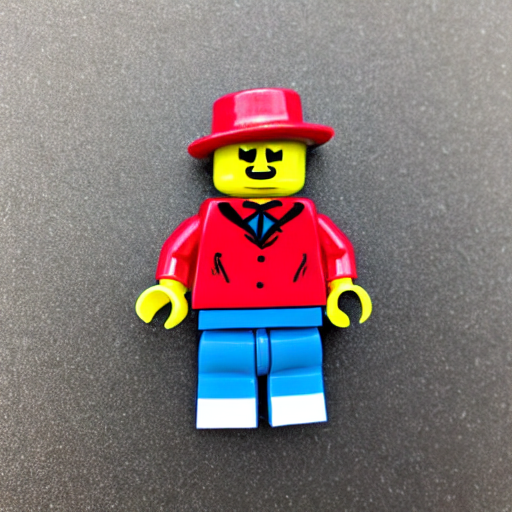 Dancing Lego Mini fig.